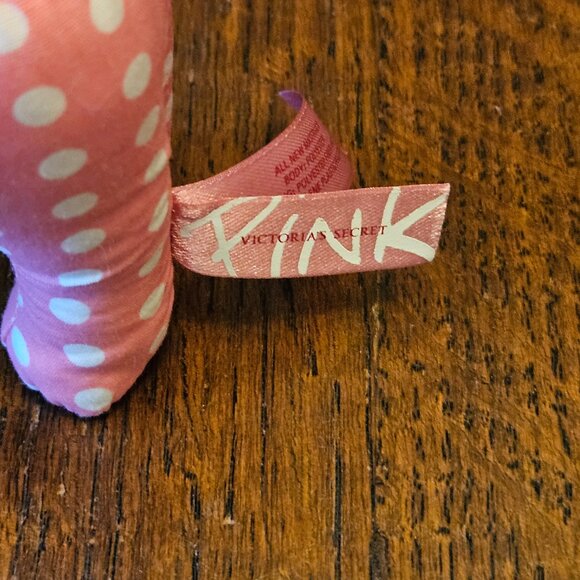 Victoria's Secret PINK Polka Dot Dog in Santa Hat - Picture 2 of 7